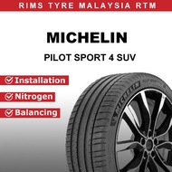 225/55R19 - Michelin Pilot Sport 4 SUV PS4 SUV - 19 inch Tyre Tire Tayar (Promo20) 225 55 19