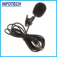 infotech imc-001 Mini 3.5mm Clip Microphone (READY STOCK)