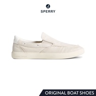SPERRY OUTER BANKS TWIN GORE SW TWILL รองเท้าผ้าใบ ผู้ชาย สีขาว ( SNK - STS23760 )