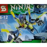 READY STOCK SY232D (78+ PCS) NINJA THUNDER SWORDSMAN BUILDING BLOCK