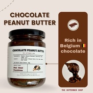 Chocolate Peanut Butter (crunchy low sugar low-carb healthy) coklat mentega kacang The September Sho