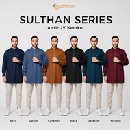 KEMEJA DNine Thobes - Sulthan Series Shirt Men's Slimfit Premium Anti-UVkoko Modern Muslim Clothing