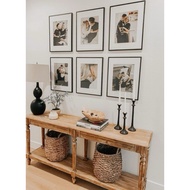 12”X18” (Inch) SINGLE Minimalist Black Photo Frame (Custom Photo Printing) Wall Gallery Frame Portra