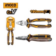 7 inch Cr-V steel standard tooth pliers INGCO HCP28188