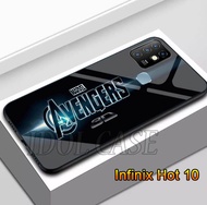 Softcase Glass Infinix Hot 10 | Case HP Infinix Hot 10 | Case Infinix | Kesing HP Infinix Hot 10 | C
