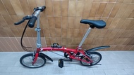 清貨價 Dahon Gemini UNO Foldable Bike 16'' 大行紅色摺疊單車