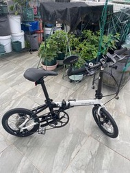 Dahon White Folding Bike