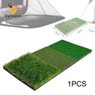 Dynwave Golf Hitting Mat, PP Grass Mat Chipping Mat Indoor Mat Training Mat Portable Driving Range M