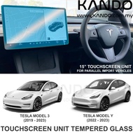 TESLA Model 3 Tempered Glass Protector Tesla Model Y Tempered Glass Protector Tesla Model 3 Head Uni
