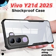 Vivo Y21d 2025เคสใสสำหรับ Y21d Vivo Y21d VivoY21d Y21d Y21 D Y 21d Y21d กันชน2025 4G 5G ปลอกกันกระแท