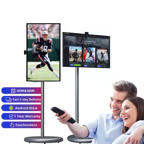 Verified Suppliers Portable Monitors 27 Inch Battery Power Tablet PC Rechargeable Touch Screen Tv Gr