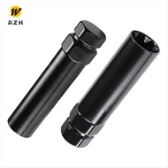 7 Spline Lug Nut Key 6 Spline Lug Nut Socket Removal Tool, 2 PCS Dual Hex Drive Aftermarket Wheel Lo