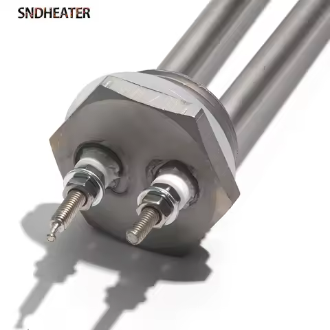 SNDHEATER DN25 DC 12V/24V/48V Water Immersion Heating Element 1" BSP/NPT Thread Electric Solar Heate