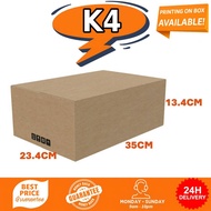 Fixguru - K4 35x23.4x13.4cm Carton Box Moving Box Storage Box Packing Box Cardboard Box