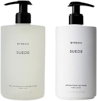 BYREDO Suede Hand Lotion And Hand wash 450ml 15.2oz. each.