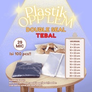 (CAN MIX CONTENTS 100 PCS) OPP Plastic Glue THICK/Clear/7x22/8x22/9x22/10x22/11x22/12x22/13x22/14x22