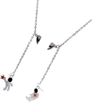 CALLARON Magnetic Astronaut Earphone Chain -lost Earbuds Holder Lanyard for Sports for Jogging Fitne