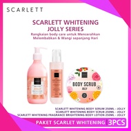 Scarlett Whitening Jolly Series - Scarlett Body Care Package with Luxurious Fragrance to Brighten, M