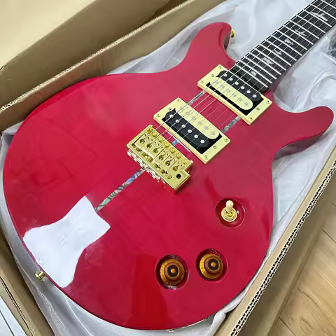 New prs Red Electric Guitar 2H Pickups Flame Maple Top Electric Guitar-Themed Gift Free Shipping