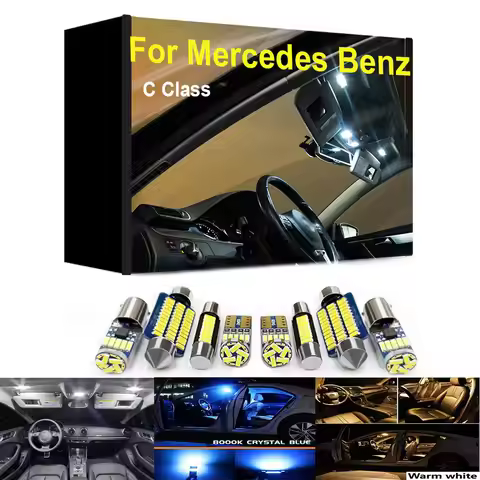 For Mercedes Benz W202 W203 W204 W205 C203 C204 S203 S204 S205 C Class 1993-2021 Accessories LED Int