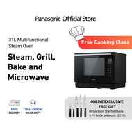 Panasonic NN-CS89LBYPQ 31L Convection Steam Grill Microwave Oven