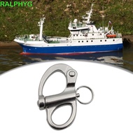 RALPHYG Snap Shackle, Jaw Swivel Stainless Steel Swivel Snap Shackle, Hook 35/52/69/96mm Quick Relea