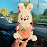 Swing Ornaments Mini Car Decorations diy Swing Duck Car Pendant 2021 Influencer Simple Car Hanging M