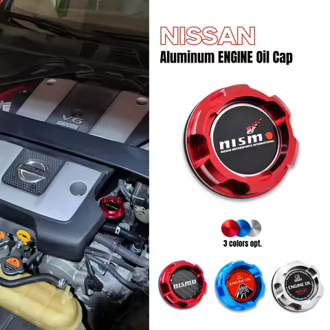 Aluminum ENGINE Oil Cap for nissan ALTIMA MAXIMA SILVIA S13 S14 240SX SENTRA SUNNY INFINITI 350Z 300