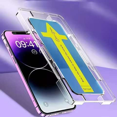 For IQOO Z10R Z6 Lite Z7x Z9S Pro Z9 Turbo Plus 5G Easy Install Temper Glass Film with Automatic Ins