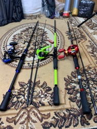 Joran daiwa 1.8M set bc zorro handle kiri