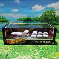HOT WHEELS™ PREMIUM NISSAN GTR GARAGE BOX SET NISSAN SKYLINE GTR R32 R33 R34 JDM RUBBER TYRE
