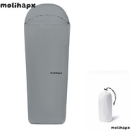 MOLIH Sleeping Bag Liner, Low-Elastic Nylon Washable Travel Sleep Sack, Durable Lightweight Ultralig