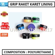 Promo !!! Grip Raket Badminton Karet Lining / Grip karet Li-Ning/Pegangan Raket LINING GP20 ORIGINAL