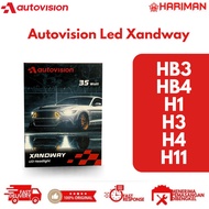 Autovision Led HB3, HB4, H1, H3, H4, H11 Xandway 6500K