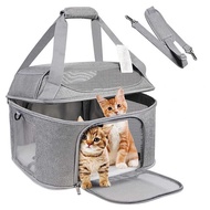 Cat Bag Outing Portable Large Cat Backpack Detachable Breathable Foldable Large Capacity Pet Bag