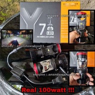 Mini Proji H4 RHD Y6 Y7 Y8 D Pair Imported Car and Motorcycle Headlamps