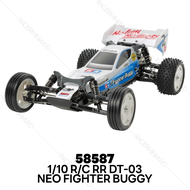 TAMIYA 58587 1/10 R/C Kit RR Neo Fighter Buggy (DT-03 Chassis)