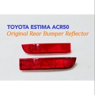 [Used] Toyota Estima ACR50 Original Rear Bumper Reflector 2pcs
