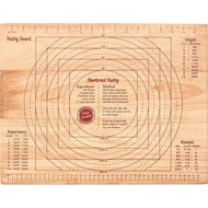 【Premier】木質測量揉麵板(45cm)  |  桿麵墊 料理墊 麵糰