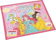 Skater KB4 Disney Lunch Cloth Princess Made in Japan 16.9 x 16.9 inches (43 x 43 cm)