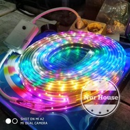 lampu hias lis plafon 10 meter LED strip lampu selang