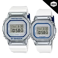 Casio G-Shock &amp; G-Shock for Ladies Metal-Clad Couple Watches GMS5600LC-7D / GM5600LC-7D [Couple Watch Set]