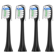 4 Pcs/Pack Replacement Brush Heads for SOOCAS V1/X1/X3/X5/X3U/X3PRO/v1/v2 Electric Toothbrush Heads 