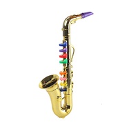 【Hàng có sẵn】 KÈN SAXOPHONE cho trẻ em Đồ chơi nhạc cụ đồ chơi kèn Saxophone mô phỏng giáo dục học n