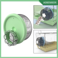 Aimishion Hamster Running Wheel Cage Accessories Durable Versatile Small Animal Toy
