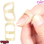 TYLER Finger Splint Support, Oval Finger Cuff Oval Finger Splint, Toe Joint Fixator Bend Ring Sleeve Waterproof Skin Finger Joint Stabilizer Tendon Release