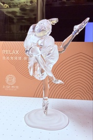 【絕版珍藏】Swarovski 施華洛世奇 236715 立姿芭蕾舞者水晶擺飾