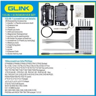 GLINK 133-IN-1 Screwdriver Set Professional tools set for Multiple Device Repair Tools Computer PC M