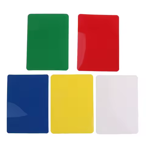 10 Pieces Cut Cards Poker Card Game Parts Casino Party Game Casino Party Game Accessory