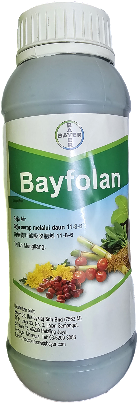 1 Liter Bayer Bayfolan / Baja Foliar / Foliar Fertiliser / NPK 11:8:6
